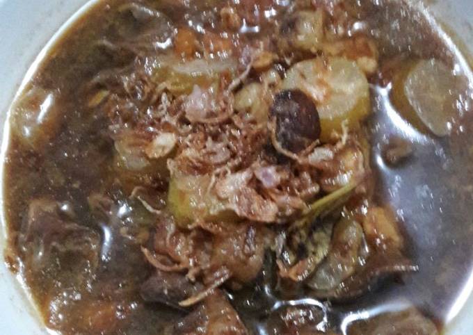 Resep Babat sapi blimbing wuluh Anti Gagal