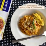 Spagheti Bolognise With Kornet Ala Cafe