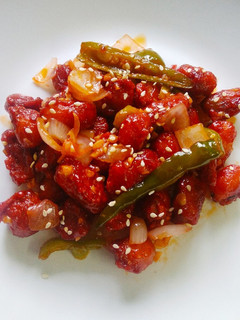 சில்லி சைனீஸ் பொட்டேட்டோ (சிறுகிழங்கு) (Chilli chinese potato recipe in tamil) செய்முறை முக்கிய புகைப்படம்