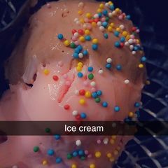 A picture of Home made ice cream.