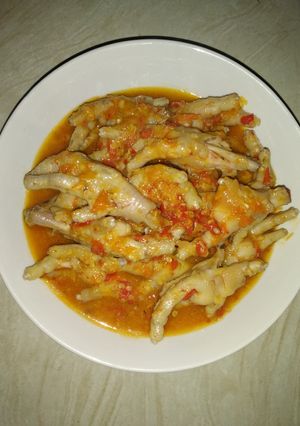 Foto resep Ceker ayam pedas mercon