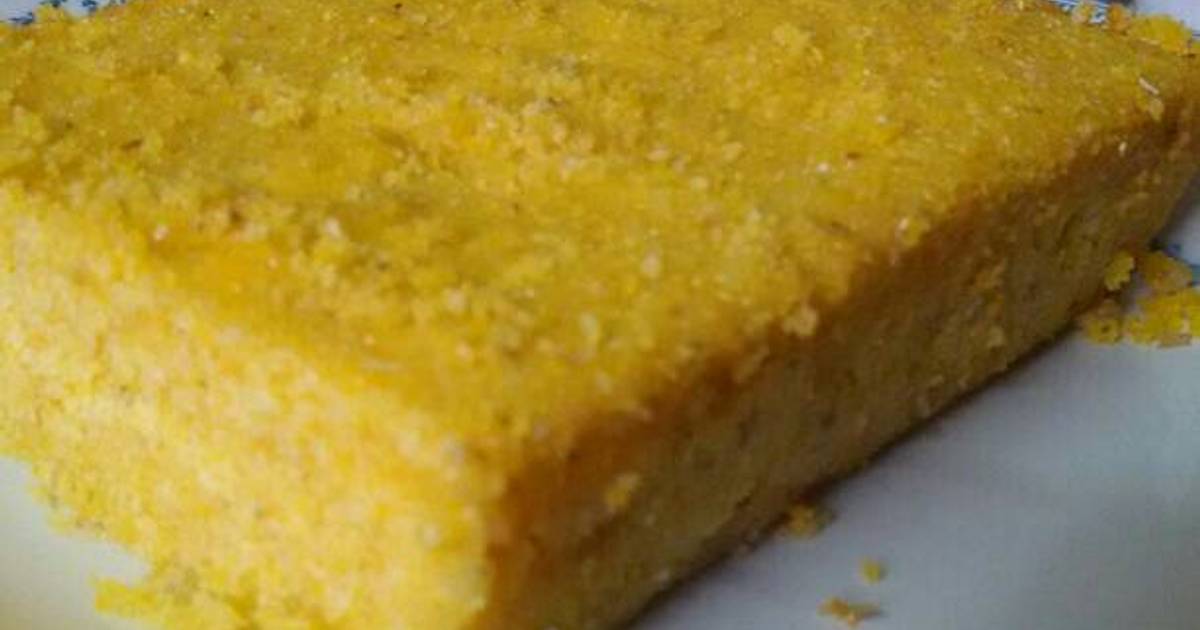 Budín de harina de maíz (libre de gluten) Receta de Roci Gualazzini- Cookpad