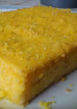 Una foto de Budín de harina de maíz (libre de gluten)