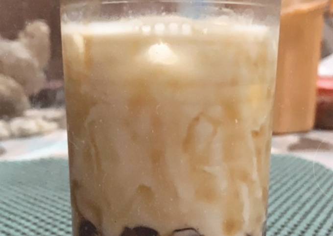 Cara Gampang Membuat Brown Sugar Boba Fresh Milk✨, Enak