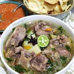 A picture of Sop Buntut Simple.