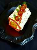 Gulab Jamun Swiss Roll