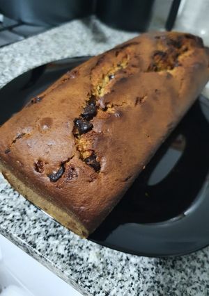 Una foto de Budín de Banana