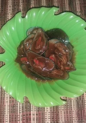 Foto resep Kerang Hijau Saos Padang