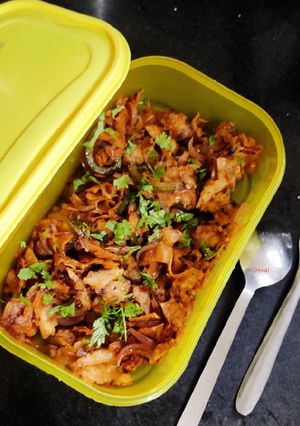 A picture of Leftover Roti Noodles.