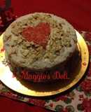 Pastel de coco y tres leches San Valentín