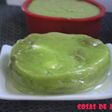 Secreto de pepino con agar agar
