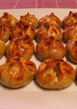 A picture of Blood Sausage Puffs.