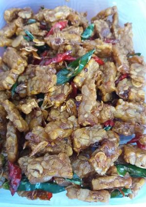Foto resep Kering tempe praktis