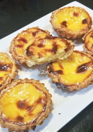 Foto resep Egg tart portuguese / egg tart portugis anti gagal