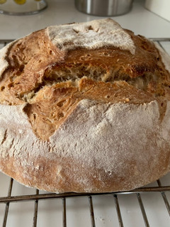 Foto principal de Receta de Pan Básico con Masa Madre y Harina Blanca normal