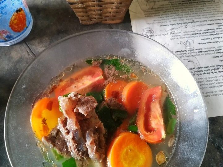 Langkah Gampang Menyiapkan Resep Sop tulang sapi yang Sempurna Anti Ribet, Bikin Ngiler