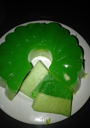 Foto resep Agar agar santan