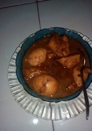 Foto resep Semur telur tahu gampil bikinnyA