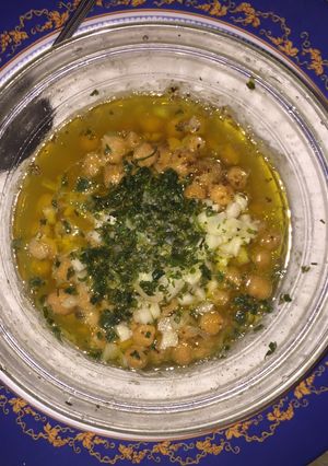 صورة لوصفة شوربة الحمص