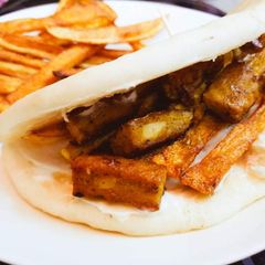 A picture of Shawarma.