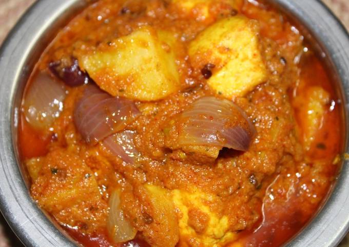 Jaipur Special Potato Onion Paneer Vegetable Recipe by ShaliniRaviGupta