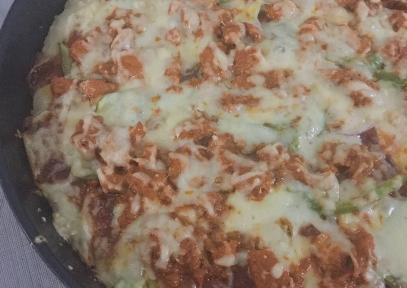 Tandori chicken pizza 
#Ramadankitayeri
#Cookpad