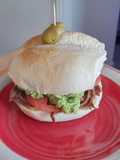 Sándwich italiano de mechada