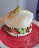 Sándwich italiano de mechada