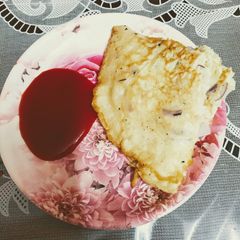 A picture of Rava Onion Chilla.