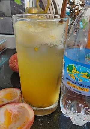 Hình của món Khoáng chanh dây.
