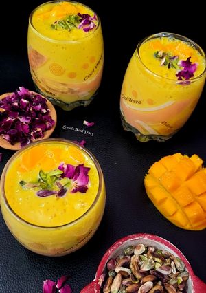 A picture of Mango Thandai.