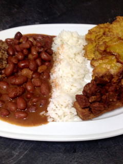 Una foto de Bandeja paisa