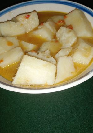 A picture of Yam pottage.