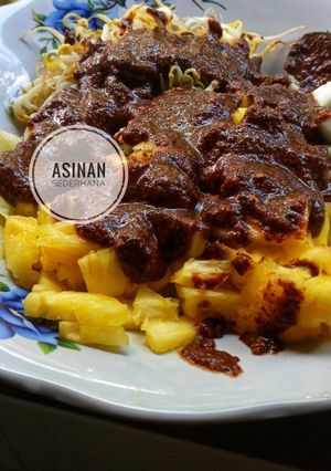 Foto resep ¹¹⁴ asinan simple hitam manis