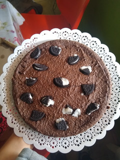 Una foto de Brownie vegano de porotos negros