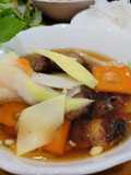 Hanoi-Style Grilled Pork with Vermicelli (Bún chả) in Phu Quoc