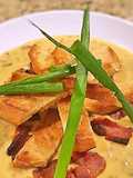 Bacon cheeseburger soup