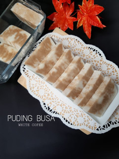 Foto resep Puding Busa White Coffee