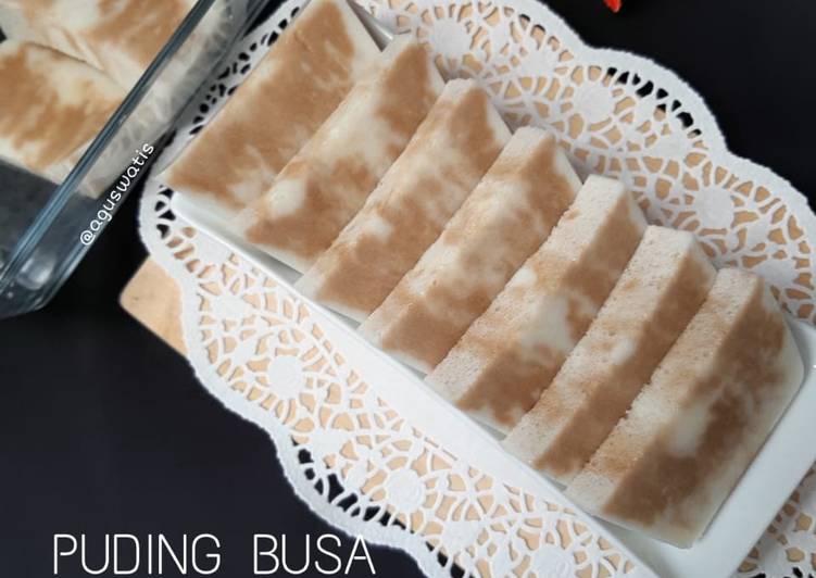 Puding Busa White Coffee