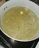 Pressure cooker chicken broth with frozen legs