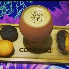 A picture of Cappuccino coffee☕.