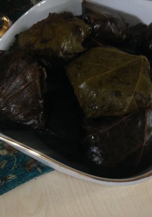 عکسی از دستور دلمه برگ