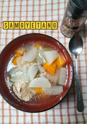 Foto resep Samgyetang (Ginseng Chicken soup)