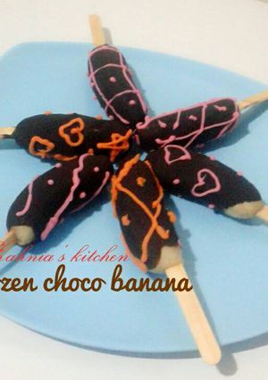 Foto resep Pisang coklat beku