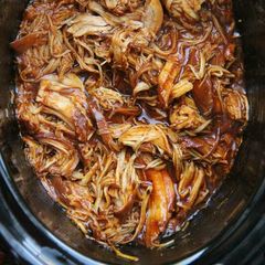 A picture of Ellie's Crockpot BBQ Chicken.