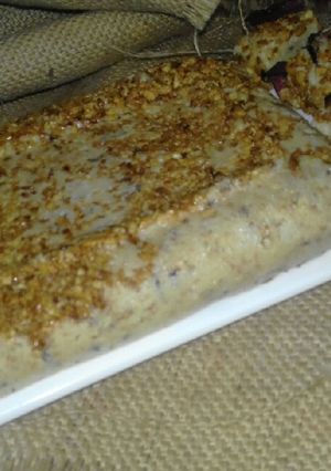 صورة لوصفة الحلاوة الطحينية بالمكسرات