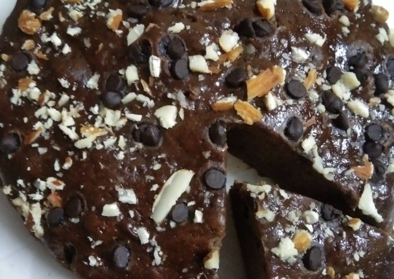 Banana chocolate cake