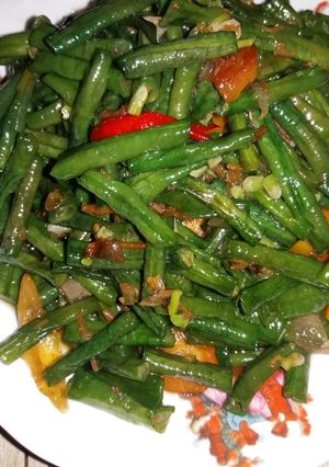 Foto resep Tumis kacang panjang terasi