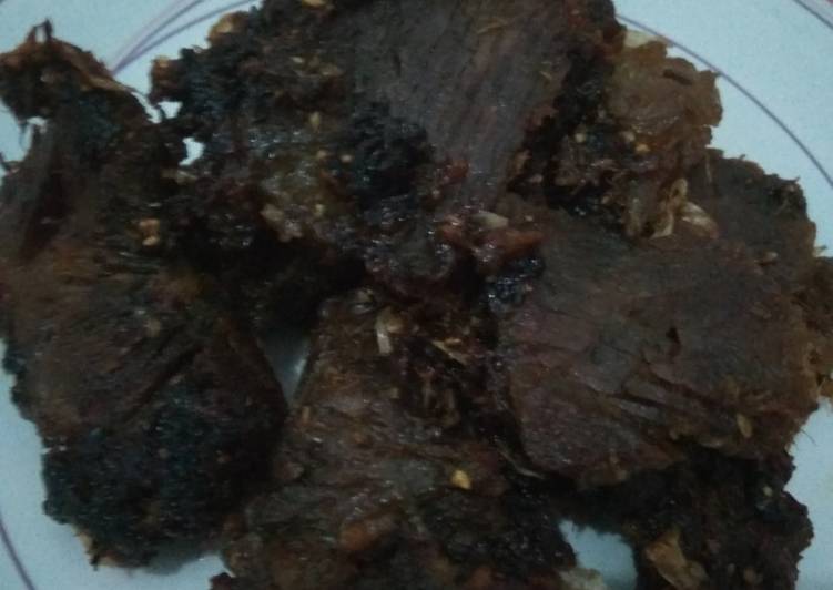 Empal dendeng gurih manis