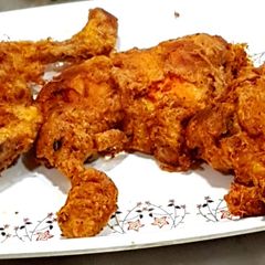 A picture of Fried Chicken legs.